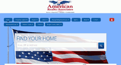 Desktop Screenshot of americanrealtyassociates.net